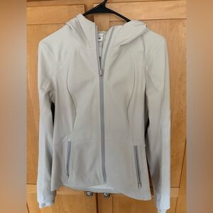 Lululemon Athletica Cross Chill Jacket NWOT Bone Sz M